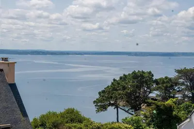 Paysage naturel près de la maison de vacances