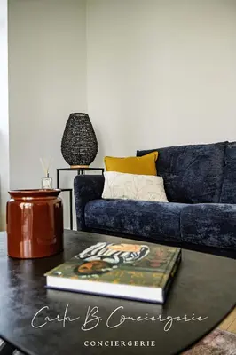 Coin salon dans l'établissement L'ECRIN CONCARNEAU 4 PERSONNEs