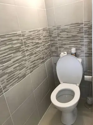 Salle de bains dans l'établissement Gîte du Marquès