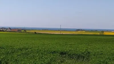 Paysage naturel près de le camping