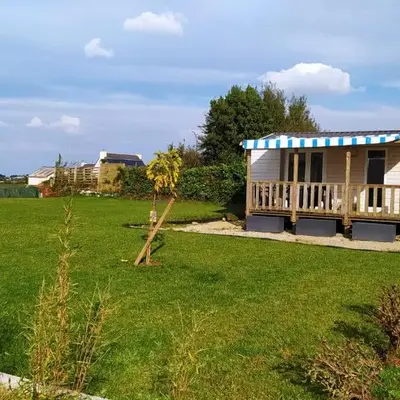 Mobil-home vue mer et campagne