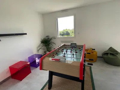 Coin salon dans l'établissement Villa Noz Vat 4 étoiles avec SPA