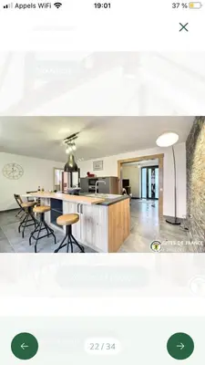 Cuisine ou kitchenette dans l'établissement Villa ocean