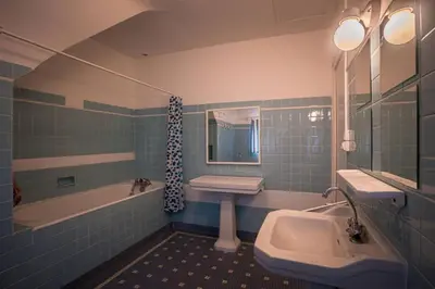 Salle de bains dans l'établissement Ty Swannee, Ty Swannee maison familiale