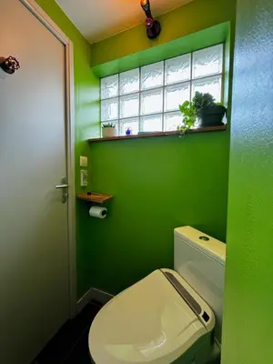 Salle de bains dans l'établissement Maison Pors Haor
