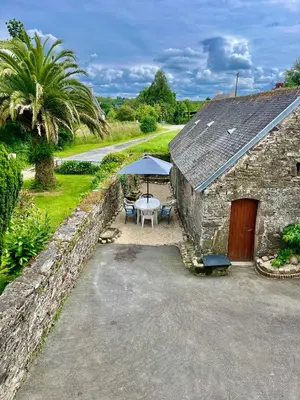 Paysage naturel près de la maison de vacances