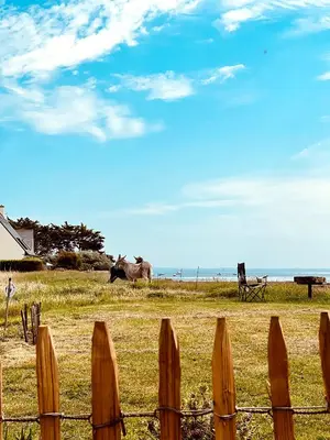 Paysage naturel près de la maison de vacances