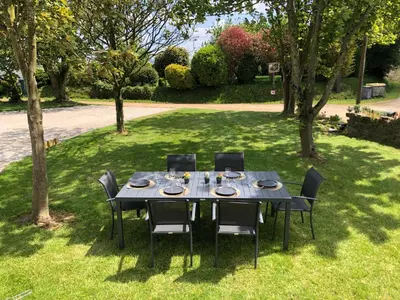 Jardin de l'établissement Ty Albertine - Maison de campagne rénovée proche de la mer
