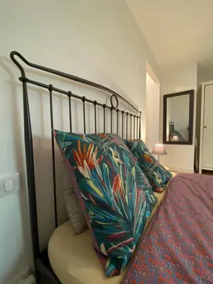 Un ou plusieurs lits dans un hébergement de l'établissement Appartement cosy