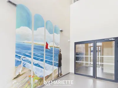 Plan de l'établissement -LE BOUDOIR- Elegant T2 Concarneau hypercentre