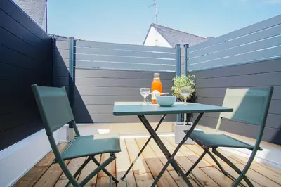 Boissons dans l'établissement -PICCO VERDE- Appartement avec balcon - Concarneau