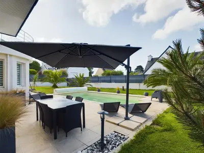 Jardin de l'établissement -COLINE- Charmante maison familiale proche plage