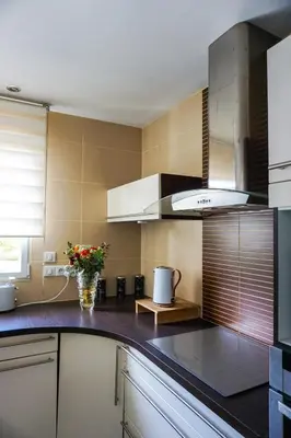Cuisine ou kitchenette dans l'établissement -COLINE- Charmante maison familiale proche plage