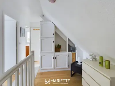 Cuisine ou kitchenette dans l'établissement -COTTAGE- Maison chaleureuse en bord de mer