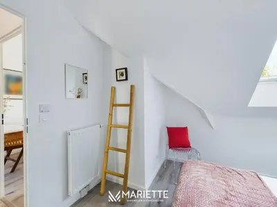 Un ou plusieurs lits dans un hébergement de l'établissement -DOOLIN- Appartement proche de la mer