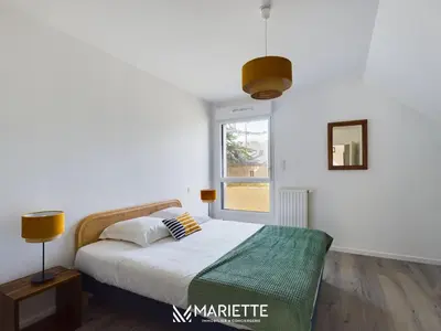 Un ou plusieurs lits dans un hébergement de l'établissement -DOOLIN- Appartement proche de la mer
