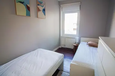 Un ou plusieurs lits dans un hébergement de l'établissement -Zely- Elegant T3 au coeur de Concarneau