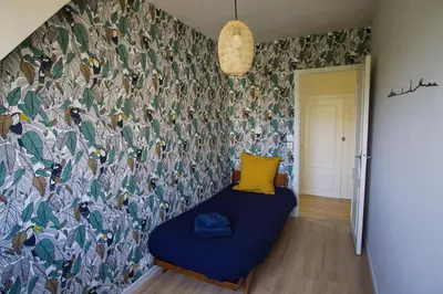Coin salon dans l'établissement -TY AR MOR- Belle maison corniche a 150m de la mer