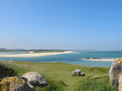 Paysage naturel près de la maison de vacances