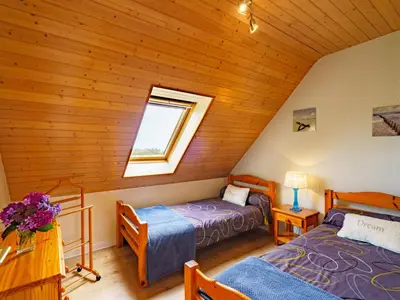 Un ou plusieurs lits dans un hébergement de l'établissement Holiday Home Stereden Vor by Interhome