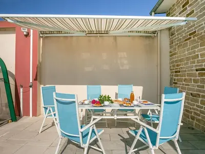 Terrasse ou espace extérieur de l'établissement Holiday Home Villa Mor-Eol by Interhome
