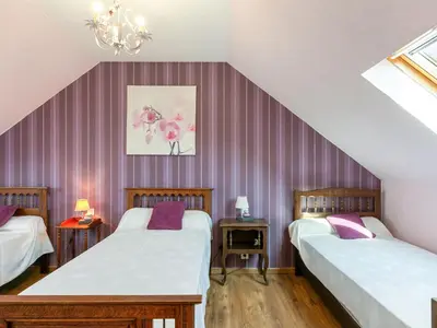 Un ou plusieurs lits dans un hébergement de l'établissement Holiday Home Villa Mor-Eol by Interhome