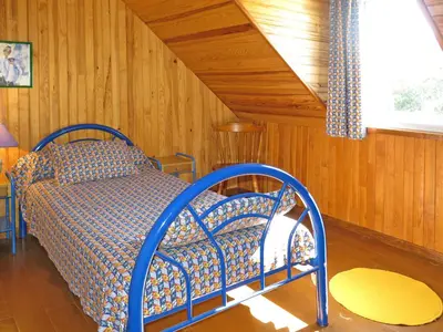 Un ou plusieurs lits dans un hébergement de l'établissement Holiday Home La Ferme by Interhome