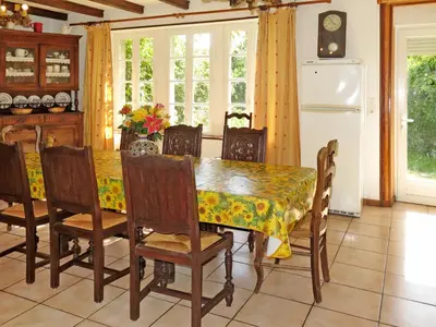 Coin salon dans l'établissement Holiday Home La Ferme by Interhome