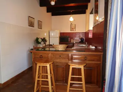 Cuisine ou kitchenette dans l'établissement Holiday Home La Grange by Interhome