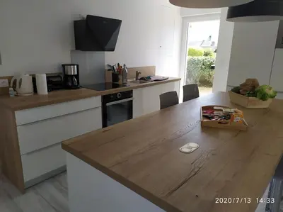 Cuisine ou kitchenette dans l'établissement Chez Denise