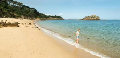 Paysage naturel près de la maison de vacances