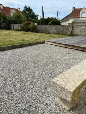 Plan de l'établissement Maison de ville à la mer très bien équipée proche centre avec commerces