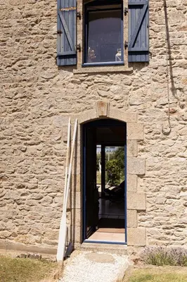 Façade ou entrée de l'établissement Ty Glaz Lilia - La maison bleue