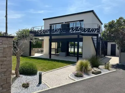 Bâtiment de la maison de vacances