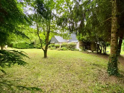 Jardin de l'établissement Maison entre campagne et mer