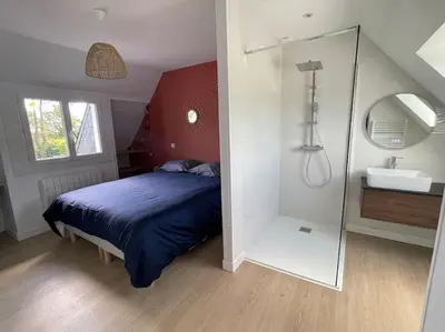 Plan de l'établissement Jolie maison proche plages et golf