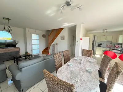 Cuisine ou kitchenette dans l'établissement Pen Ar Pont