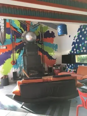 Plan de l'établissement Villa contemporaine confortable, déco atypique