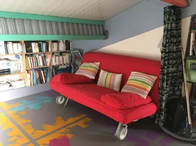 Plan de l'établissement Villa contemporaine confortable, déco atypique