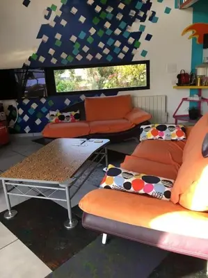 Plan de l'établissement Villa contemporaine confortable, déco atypique