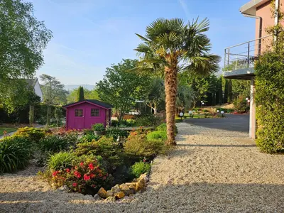 Jardin de l'établissement A l'escale fleurie