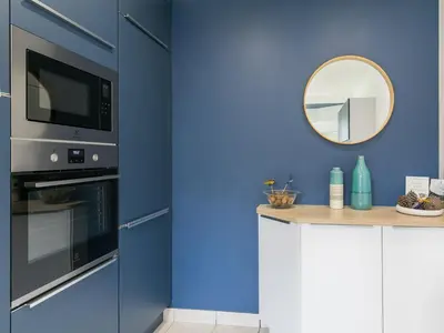 Cuisine ou kitchenette dans l'établissement Holiday Home L'échappée by Interhome