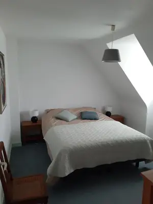 Un ou plusieurs lits dans un hébergement de l'établissement Park Kermael Fouesnant CAP COZ