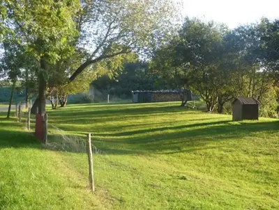 Jardin de l'établissement Gîte Callot Moulin de Kerellec