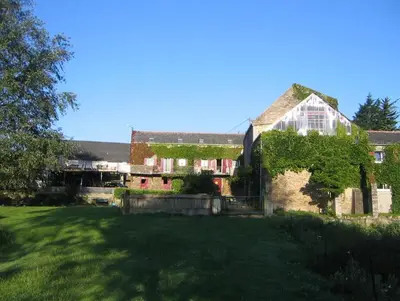 Jardin de l'établissement Gîte Callot Moulin de Kerellec