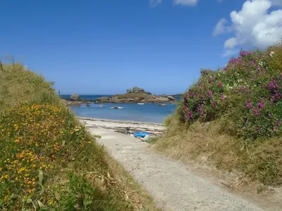 Paysage naturel près de la maison de vacances