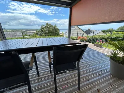 Balcon ou terrasse dans l'établissement Les Sternes