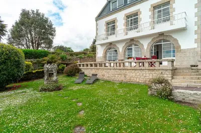 Jardin de l'établissement Le Savenn - Appt vue mer 4p à Bénodet