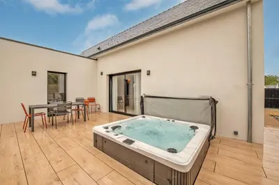 Plan de l'établissement Maison Simone - Belle Maison pour 6 avec Jacuzzi