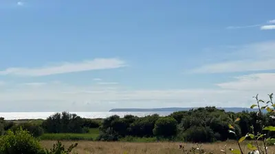Paysage naturel près de le camping